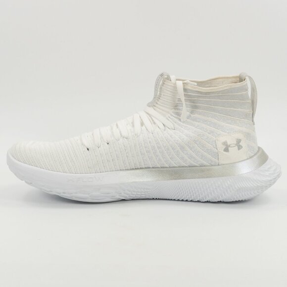 Under Armour Flow FUTR X Elite VVS \'White Metallic Silver\' 3028021-100 size 17 main image 4